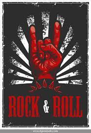 Rock Roll Designs Bundle Rock And Roll Sign Rock N Roll Art Rock Hand