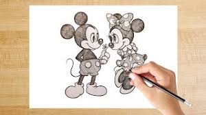 Mickey Mouse Sketch Mickey And Minnie Pencil Sketch Simple Easy Pencil Sketch Youtube Mickey mouse drawings in pencil at paintingvalley.com. mickey mouse sketch mickey and minnie pencil sketch simple easy pencil sketch