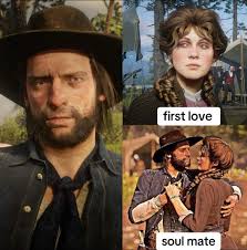 Rdr2 Arthur Morgan and Mary Linton