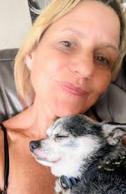 Just a Girl and her Dog 🐶 I Cherish every Moment I still have with Him 17  years old .. And counting 💜