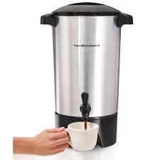 Fill the urn with cold water to the desired fill line. Coffee Urn 42 Cup 40515 Hamiltonbeach Com