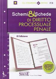 Maybe you would like to learn more about one of these? Schemi Schede Di Diritto Processuale Penale Aa Vv Amazon It Libri