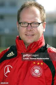 Assistant coach Kai Timm poses for the media during the under 18 team...  News Photo