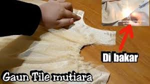 Model baju couple pasangan untuk pesta. Membuat Gaun Anak Dari Kain Satin Tile Youtube