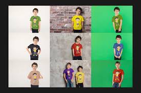 Check out our kid t shirt mockups selection for the very best in unique or custom, handmade pieces from our shops. 111 Kids T Shirt Mock Up Set Creative Photoshop Templates Creative Market