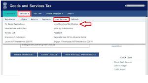 Somehow i forgot in this case. Gst Registration Process Certificate Limit Process Online