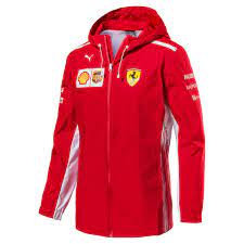 Men's ferrari jackets are perfect for those who live life with energy and drive: Scuderia Ferrari Men S Team Jacket Puma Clothing Puma