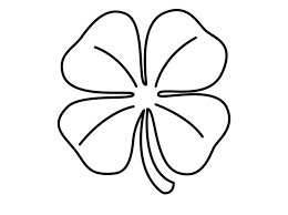 You can color this beautiful four leaf clover coloring page and many more st. Four Leaf Clover Coloring Pages Best Coloring Pages For Kids