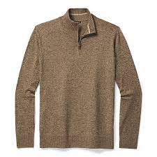 Tasso elba mens turtleneck sweater camel color size 2xl merino wool. Men S Wool 1 2 Zip Sweater Sparwood Smartwool