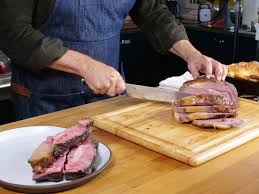 Prime rib roast is a tender cut of beef taken from the rib primal cut. Holiday Standing Rib Roast Recipe Alton Brown