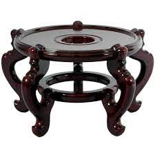 Find great deals on ebay for fish stand antique. Oriental Furniture 8 5 In Rosewood Fishbowl Stand In Rosewood St Fs102 Size8 The Home Depot