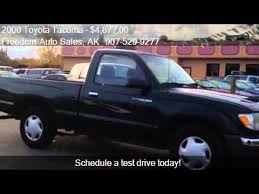 Is the 2004 toyota tacoma a good car? 2000 Toyota Tacoma Regular Cab 2wd For Sale In Anchorage Youtube