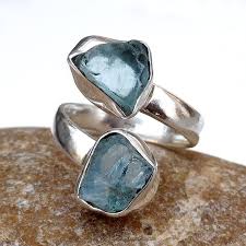 Sterling Silver Raw Gemstone Handmade Jewelry Natural Gemstone Ring Raw Gemstone Jewelry Black Tourmaline Ring