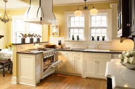 Yellow Colour Kitchen Jpg 736 483 Pixels Antique White Kitchen Yellow Kitchen Cabinets Small Kitchen Makeovers