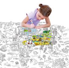 Our free coloring pages for adults and kids, range from star wars to mickey mouse. Amazon Com Jar Melo Giant Coloring Poster For Kids World Map Jumbo Coloring Poster Wall 45 3 X 31 5 Doodle Art Coloring Drawing Fun Super Painter For Kids Toys Games