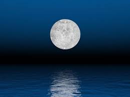 Here are some amazing full moon photography tips and ideas that will come handy if you are keen on taking creative moon pictures. Beautiful Full Moon Against A Deep Blue Sky Over The Ocean Fine Art Print By Elena Duvernay Stocktrek Images At Fulcrumgallery Com