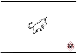 Unicorn is mostly the beliefs of most people. 80 Free Small Tattoo Designs Tattoo Insider Unicorn Tattoos Small Tattoo Designs Small Tattoos