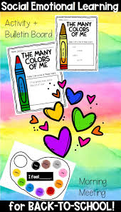 My Many Colored Days Social Emotional Activity Morning Meeting Social Emotional Activities Social Emotional Social Emotional Learning