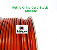 metric o ring cord red silicone 1 5mm price per foot