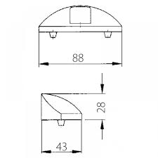 Demi Sabot De Guidage Pour Porte De Garage Coulissante Rob Bricozor