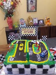 10th Car Birthday Cakes For 10 Year Old Boy 10th Birthday Racing Track Cake 10 Birthday Cake Race Track Cake Birthday Sheet Cakes
