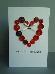 Ahnliche Artikel Wie Ruby 40 Hochzeitstag Button Herz Karte Einzigartige Herzlichen 40th Wedding Anniversary Ruby Wedding Anniversary Ruby Anniversary Gifts