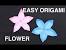 Step How To Make A Origami Flower