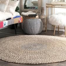 Karesansui gray round rug by matteo cibic is contemporary, luxurious and brings the zen gardens of japan indoors. 8 Round Rugs Target