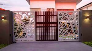 Jun 15, 2020 · the design of the front gate should be impressive as houses are distinguished with the front gate and also people build a perception about the interiors of the house based on the design of the front gate. New 2018 30 Modern Main Gate Ideas Creative Front Gate Wood Steel Simple Sliding Images Photo Youtube