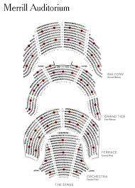 Seating Chart Merrill Auditorium Porttix