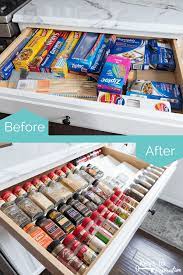 First, make sure you have a trash bin and a box for items to donate (or sell) nearby. Organized Kitchen Cabinets And Drawers Part 1 Christene Holder