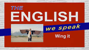The distance between a gun and a target such that it requires minimal effort in aiming it. Bbc Learning English The English We Speak Wing It