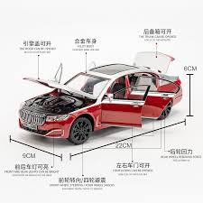 1:24 Bmw The 7 760li High Simulation Diecast Metal Alloy Model Car Sound  Light Pull Back Collection Kids Toy Gifts - Railed/motor/cars/bicycles -  AliExpress