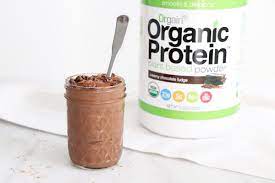 Chocolate Protein Pudding Recipe Coconut Cream Vanilla Extract Orgain Creamy Ch Protein Pudding Organic Protein Powder Recipes Protein Powder Recipes Shakes