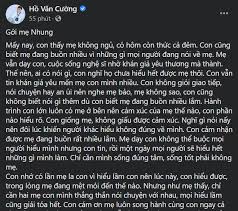 Hồ văn cường dọn ra ở riêng, phi nhung phản ứng bất ngờ. Yjsr5yh73oiojm