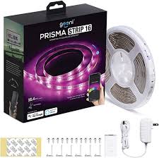 Amazon Com Geeni Prisma 5m Smart Wifi Led Strip Lights Works With Alexa Google Assistant 16 Million Colors Phone In 2020 Led Strip Lighting Led Strip Strip Lighting