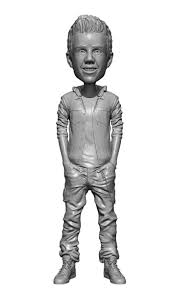 Justin Bieber Bobble Head 3d Model