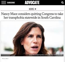 FALSE: I am not quitting Congress. TRUE: Proud transphobe.