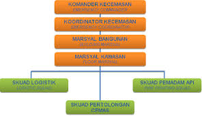 organization chart of emergency response team ert