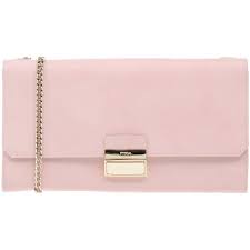 Furla Handbag 231 Liked On Polyvore Featuring Bags Handbags Light Pink Furla Handbags Pink Metallic Leather Purse Furla Handbags Genuine Leather Purse