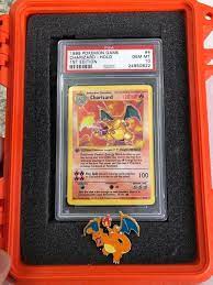 Psa 10 1st Edition Shadowless Charizard Base Set 4 102 Holo 1999 Pokemon Pokemon Cards Legendary Cool Pokemon Cards Pokemon