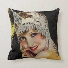 1920s Flapper Decorative & Throw Pillows