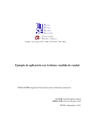 Sensor arduino, detector de agua. Pdf Ejemplo De Aplicacion Con Arduino Medida De Caudal Maria Del Pilar Alarcon Arcos Academia Edu