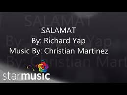 Are you the next christian songwriter of the year? Richard Yap Salamat Official Lyric Video Youtube
