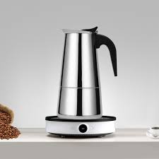 Stainless steel stovetop espresso coffee maker pot moka latte percolator. Roeam 600ml Stovetop Espresso Maker Stainless Steel Stovetop Coffee Pot Espresso Coffee Maker Kettle Outdoors Indoors Cafeteira Stovetop Espresso Moka Pots Home Kitchen Swl13562 Nl
