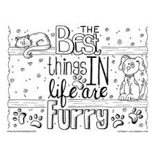 Download this adorable dog printable to delight your child. Pets Coloring Page With A Dog And Cat