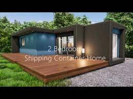 Adjoining three 40' shipping containers we have created this deluxe 3 bedroom / 2 bath container home with 960 sq. Affordable 2 Bedroom Shipping Container Home Design Walk Through Youtube