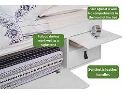 Shop wayfair for all the best king size storage beds. Memomad Bali Storage Platform Bed With Drawers King Size Off White Amazon In Furniture