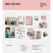 It is expected it will be a while before wendy rejoins her bandmates in activities. Red Velvet 2020 Season S Greetings Shopee Philippines