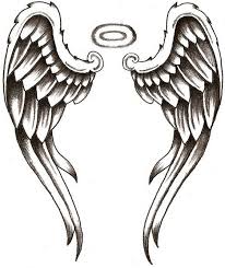 A design combining both angelic and demonic elements can represent the duality of human nature. Wings Tattoo